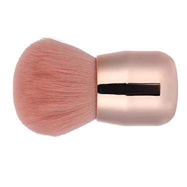 Imagem de Cryfokt Pincel de pó Solto Macio e Fofo Ferramenta de Maquiagem de Cabeça de Cogumelo para Configuração Rápida Pincel de pó Portátil para Uso Profissional ou Doméstico