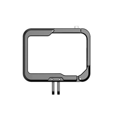 Imagem de Cage de vídeo metal para câmera ação carcaca protetora com acessório extensão Cold Shoe Mount substituto case vlog 12 11 10 9