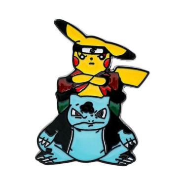 Imagem de Pin De Lapela De Anime Pokémon Fofo, Distintivo Colecionável De Desenh