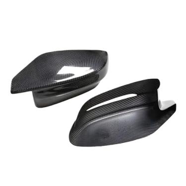 Imagem de Capa De Espelho Lateral De Carro Estilo Padrão De Fibra De Carbono Compatível Com BMW M2-G87 M3-G80 M4-Series G87 G82 G83 2020-2023(Style1 LHD)