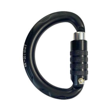 Imagem de Mosquetão Triplo Semicircular Com Trava Automática CLIWIZ, Cadeado Mas