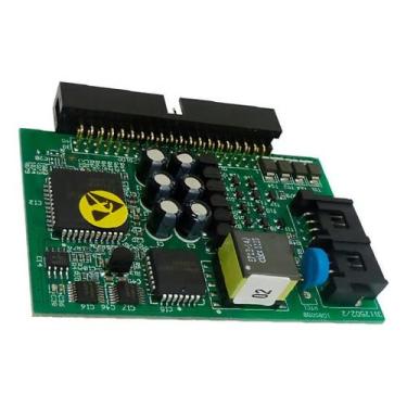 Imagem de Placa Ramal Misto Impacta 16/68 com 1 Ramal Digital e 3 Ramais Analógicos - Intelbras