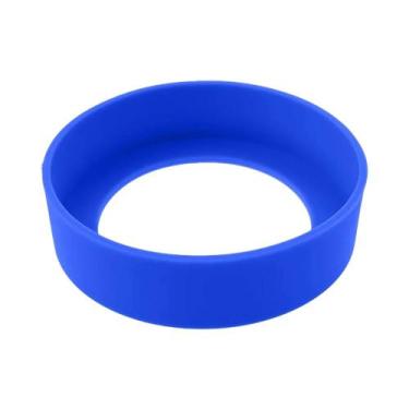 Imagem de Protetor De Silicone 7CM Para Copo De Água: Base Antidesgaste, Anti-ri