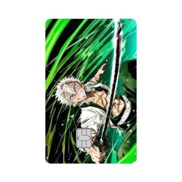 Imagem de Adesivos De PVC Para Cartão De Crédito Anime DIY Nezuko Tanjirou Tomio