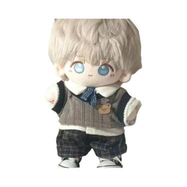 Imagem de Macacão De Algodão Para Bonecas De 20cm, Roupas Adoráveis Para Bonecas