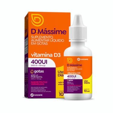 Imagem de D massime 400ui/gota 10ml - massime (vitamina d3)