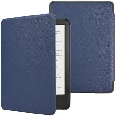 Imagem de Capa inteligente para Kindle Paperwhite de 7 polegadas, edição exclusiva, Kindle Colorsoft Signature Edition 12ª geração, suporte para carregamento sem fio, capa durável ultrafina, leve, despertar