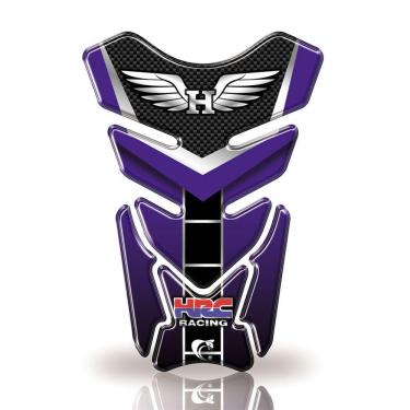 Imagem de Protetor De Tanque Honda Varios Modelos Cor Azul