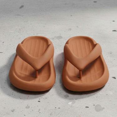 Imagem de Chinelo de Dedo Feminino Nuvem Solado Confortável Cloud Leve Tendência