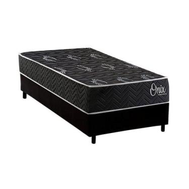 Imagem de Cama Box NOVO + Colchão Espuma Kappesberg D28 Anatômico Onix + Base CR