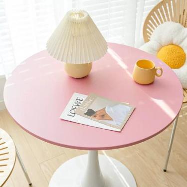 Imagem de Capa Toalha de Mesa Redonda Estilo EIFFEL com Elástico VEST FÁCIL Para