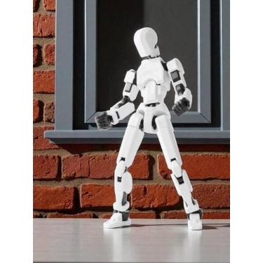 Imagem de Boneco Robo DESMONTADO 100% Articulado Dummy 13 Figura de Ação Brinque