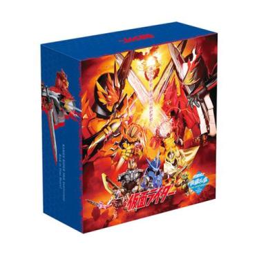 Imagem de Conjunto de caixas Kamens Riders Anime Manga, 19 unidades com suporte 