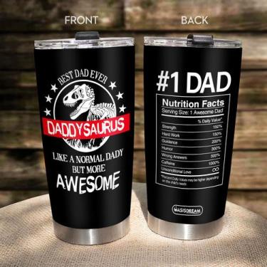 Imagem de Caneca de viagem Oasisdream Tumbler 600ml em aço inoxidável