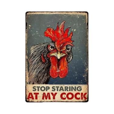 Imagem de Placa De Metal Vintage De Advertência, Pôster De Arte Em Ferro Para Ca