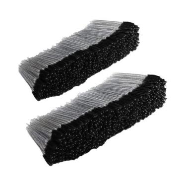 Imagem de Escovas De Máscara Descartáveis Coloridas 1000un. Varinhas De Sobrance