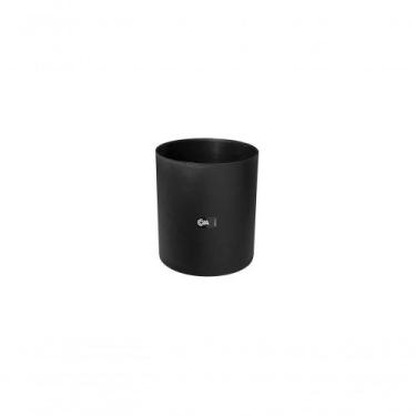 Imagem de Lixeira Sem Tampa 19,2 X 19,2 X 21,2 Cm 5 L Preto Coza