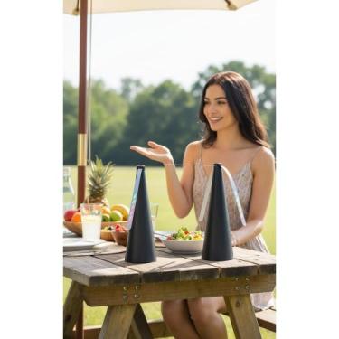 Imagem de 2 Mini Ventiladores Repelentes Espanta Insetos e Moscas - Congratulati