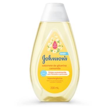 Imagem de Sabonete Líquido 200ml Camomila Johnson's Baby Sem Lágrimas
