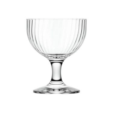 Imagem de Taça Sobremesa Fiore 285ml Vidro Transparente Sorvete Nadir