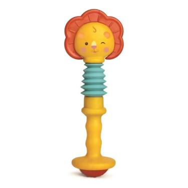 Imagem de Chocalho Esticadinho Leão Elka Amarelo