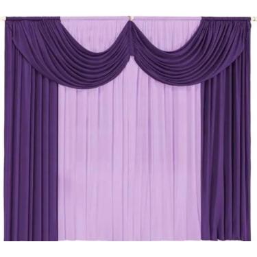 Imagem de Cortina Paris Pra Janela Sala E Quarto Com Bando 2,00 X 1,70 - osmari 