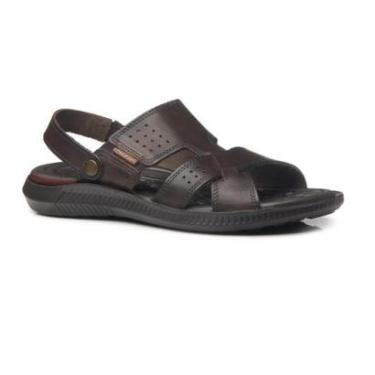 Imagem de SANDALIA PEGADA EM COURO REF 133156 MASCULINO-Masculino