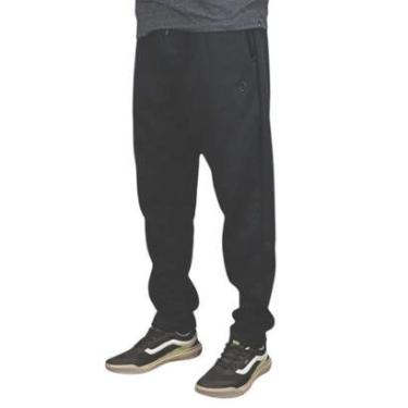 Imagem de Calça Moletom Back Wash C26002 Preta-Masculino