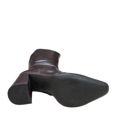 Imagem de Bota Feminina Dakota D0433 Cano Alto Com Elástico E Salto, 37, Ristret