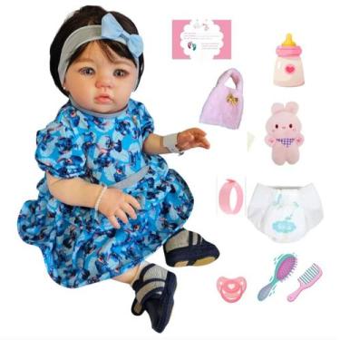 Imagem de Bebê Reborn Realista Abigail Vinil Siliconado - Inspyrar