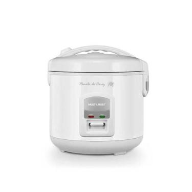 Imagem de Panela de Arroz Elétrica Gourmet 5 Xícaras Branca Multilaser, 220V