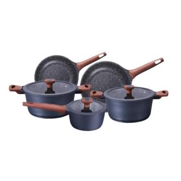 Imagem de Conjunto De Panelas Titanium 5 peças Aluminio Injetado com Cerâmico Ci