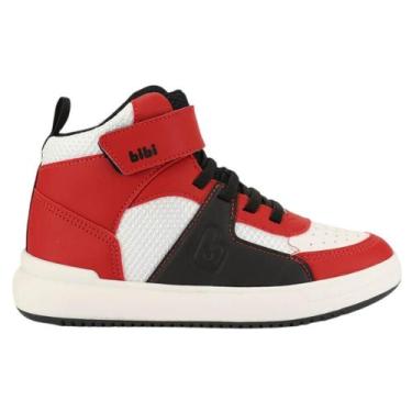 Imagem de Tênis Infantil Meninos Bibi College Vermelho - 1241, Vermelho, 35