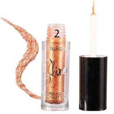 Imagem de Delineador Líquido Com Glitter Shine LindoGlamour Ruby Rose, Golden Sa