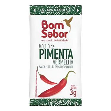 Imagem de Molho Pimenta Sache 3ml Bom Sabor 200 Unidades