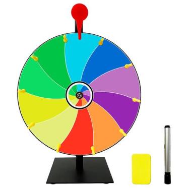 Imagem de Roda da Sorte Bejudud 30 cm com 10 Compartimentos para Mesa