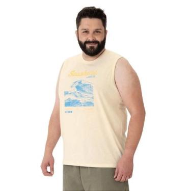 Imagem de Regata Masculina Plus Size Seashore Malwee - Confeccionada em Algodão,