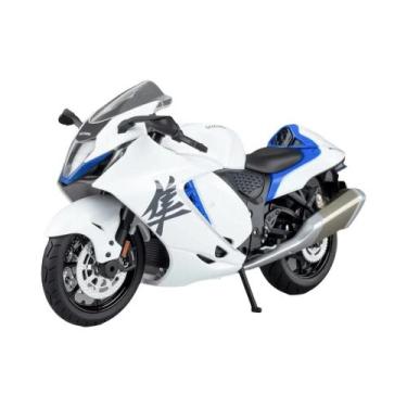 Imagem de Modelo De Moto Suzuki Hayabusa GSX250R Em Escala 1:12, Brinquedo Com C