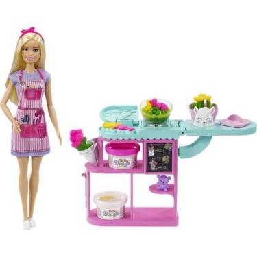Imagem de Barbie Profissões Loja de Flores com Massinhas e Acessórios - Barbie (