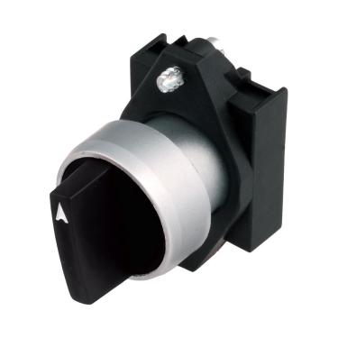 Imagem de Frontal Comutador Siemens 3sb6030-2aa10-0ya0 Industrial 2 Posições Retenção 22mm Bivolt Preto