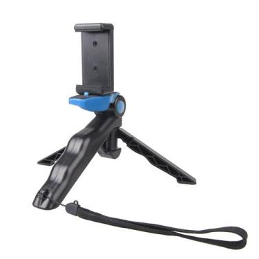 Imagem de Capa ultra fina portátil com apoio à mão/suporte mini tripé Steadicam Curve com clipe reto para GoPro Hero 4/3/3+/SJ4000/SJ5000/SJ6000 Sports DV/câmera digital/para iPhone e outros dispositivos móveis