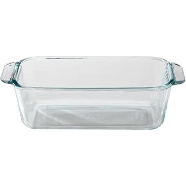 Imagem de Pyrex Prato de pão básico de 1,5 qt, 1,5 litro, transparente - forma de pão única
