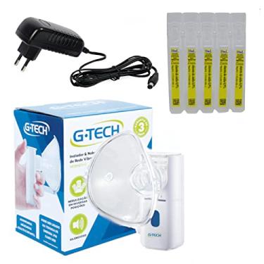 Imagem de Inalador NebMesh2 Elétrico Bivolt Com Soro Fisiologico