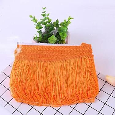 Imagem de 1 peça 15 cm de largura de poliéster borla densa franja aparar rendas saia de dança de palco latino roupas acessórios diy, 23