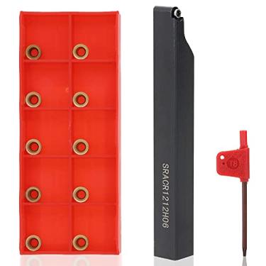 Imagem de Tingpai Chave ajustável da bar aborrecida do suporte de fer menta de S CR1212H06 pa a fer menta de giro do torno com inserção do carboneto