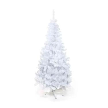 Imagem de Árvore De Natal Pinheiro Branco 228 Galhos 180cm 1Und - Wincy