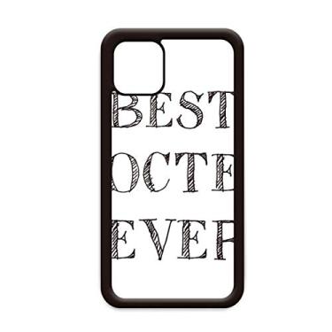 Imagem de Best Doctor Ever Citação Profissional para iPhone 11 Pro Max Capa para Apple Mobile Case