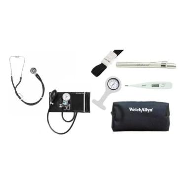 Imagem de Kit Para Estagio Acadêmico De Enfermagem Completo - P.a. Med (PRETO)
