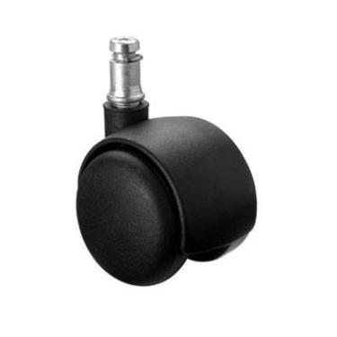 Imagem de Rodízio Kit 5 Rodinhas Para Cadeira De Escritório Giratória