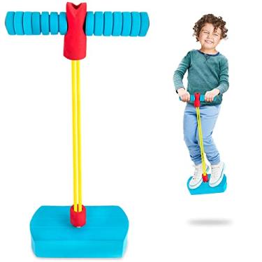 Imagem de ArtCreativity Foam Pogo Jumper for Kids - Pogo Stick with Safe Foam Design - Kids’ Workout Equipment - Hopper Stick for Active Play Indoors and Outdoors - Gift for Boys and Girls 6 and Up